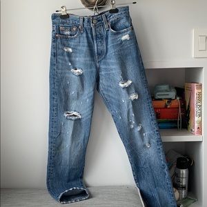 Levi’s 501 Skinny high-waisted